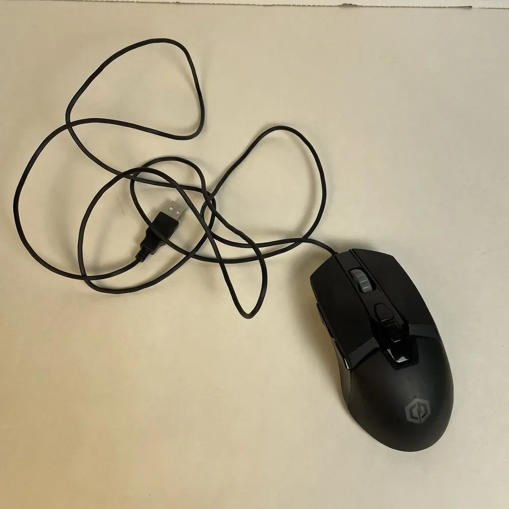 CyberpowerPC Elite M1-131 Wired Gaming Optical Mouse M1-131 Tested Working